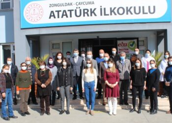 İLÇE MİLLİ EĞİTİMİN OKUL ZİYARETLERİ DEVAM EDİYOR