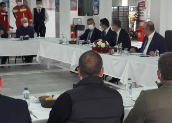 Denizaltı Nakil Hatları ve Kara Doğal Gaz İşleme Tesisi Entegre Projesi bilgilendirme toplantısı yapıldı..