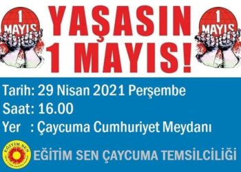 1 MAYIS ÇAYCUMA’DA ERKEN KUTLANACAK