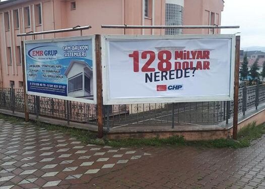 ‘128 MİLYAR DOLAR NEREDE’ AFİŞLERİ NEDEN KALDIRILDI?