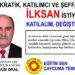 Oral; “Bakanlık vesayetinin olmadığı, demokratik, katılımcı ve şeffaf bir İLKSAN istiyoruz!”