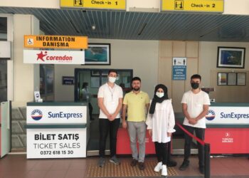 Çaycuma MYO Öğrencileri stajlarını Çaycuma Havalimanında yaptılar