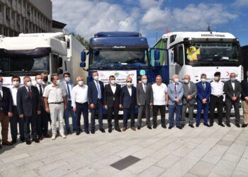 YARDIM TIRLARI KASTAMONU’YA UĞURLANDI