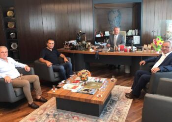 DEMİRTAŞ’TAN BELEDİYEYE ZİYARET