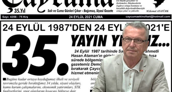 BAŞKAN KANTARCI GAZETEMİZİ KUTLADI