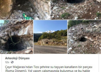 Çayır mağarasından Filyos’a su taşıyan kanal bulundu!