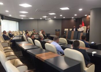 MHP YÖNETİMİNDEN BELEDİYEYE ZİYARET