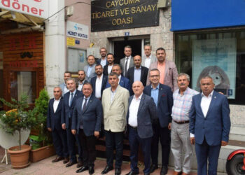 Osmaniye Ticaret Borası Çaycuma TSO’yu ziyaret etti