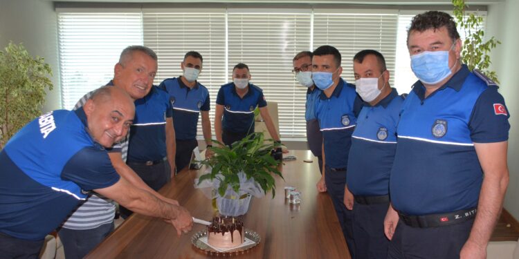 Zabıta Haftası pasta ile kutlandı