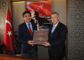 Basın İlan Kurumu’ndan Kaymakam Coşgun’a ziyaret