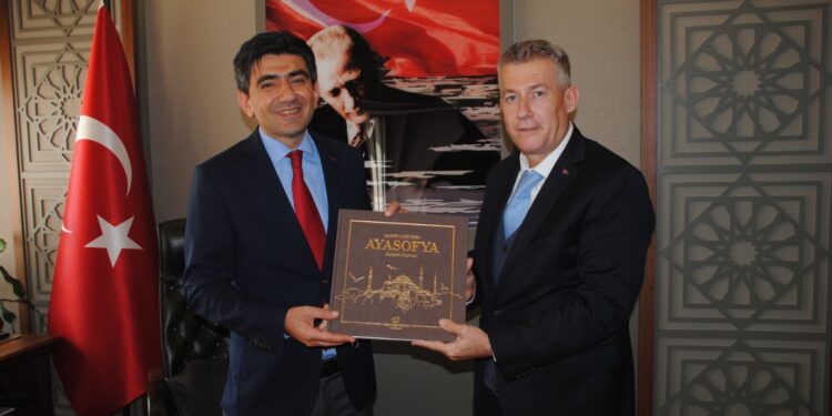 Basın İlan Kurumu’ndan Kaymakam Coşgun’a ziyaret