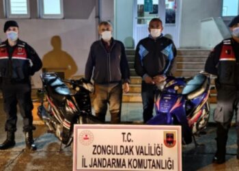 Motosiklet hırsızları yakalandı!