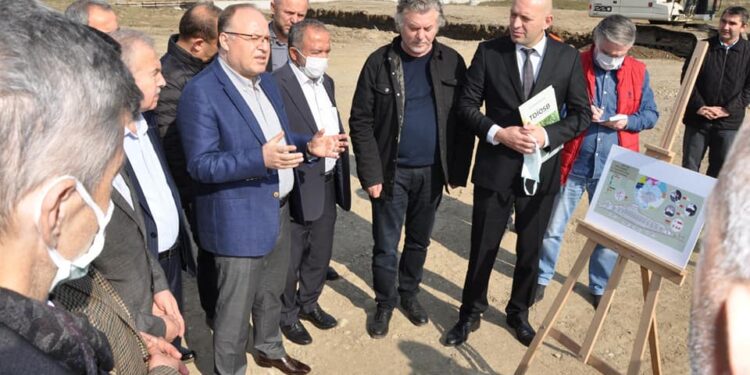 Zonguldak genelinde hayata geçirilecek projeler yerinde incelendi