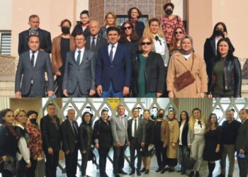 Kent Konseyi  Kaymakam Coşgun ve Belediye Başkanı Kantarcı’yı ziyaret etti…
