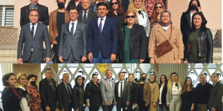 Kent Konseyi  Kaymakam Coşgun ve Belediye Başkanı Kantarcı’yı ziyaret etti…