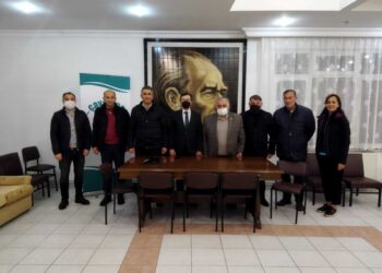 MUHTARLARLAR DERNEĞİNDEN KENT KONSEYİNE ZİYARET