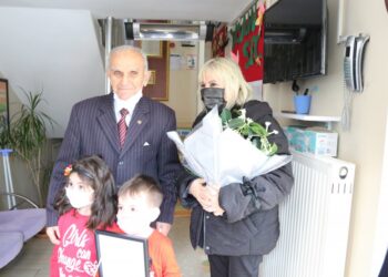 İl Milli Eğitim Müdürü Aldoğan’dan Hayrullah Saki’ye taziye ziyareti