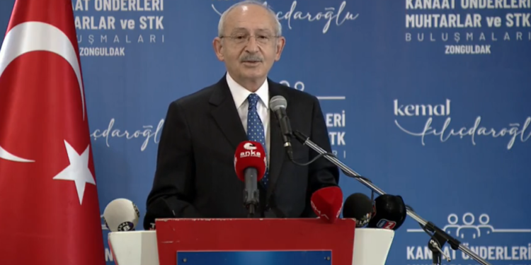 KILIÇDAROĞLU ZONGULDAK’TA SORUN VE TALEPLERİ DİNLEDİ