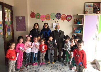 EĞİTİM ÇINARI YUSUF BEYAZIT’DAN ZÜBEYDE HANIM ÇOK DİLLİ ÇOCUK YUVASI’NA ANLAMLI ZİYARET..
