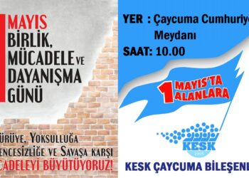 1 Mayıs İşçi Bayramı Çaycuma’da kutlanacak
