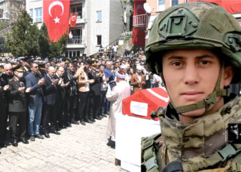 ZONGULDAK ŞEHİDİNİ UĞURLADI
