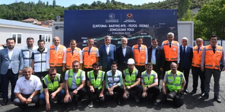 FİLYOS-ÇATALAĞZI YOLU 2024’TE HİZMETE AÇILACAK