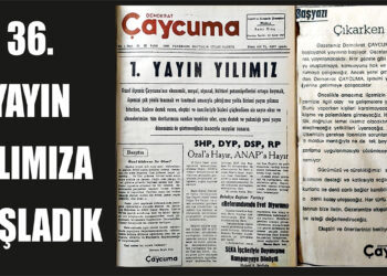 GAZETEMİZ 36. YAYIN YILINA BAŞLADI