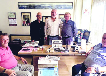 STK TEMSİLCİLERİNDEN GAZETEMİZE KUTLAMA ZİYARETİ