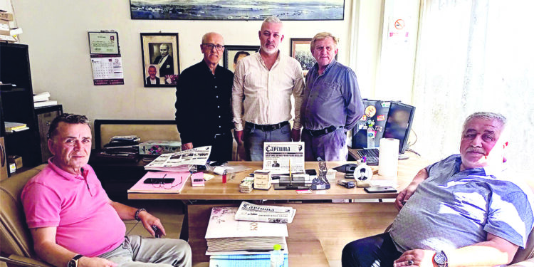 STK TEMSİLCİLERİNDEN GAZETEMİZE KUTLAMA ZİYARETİ