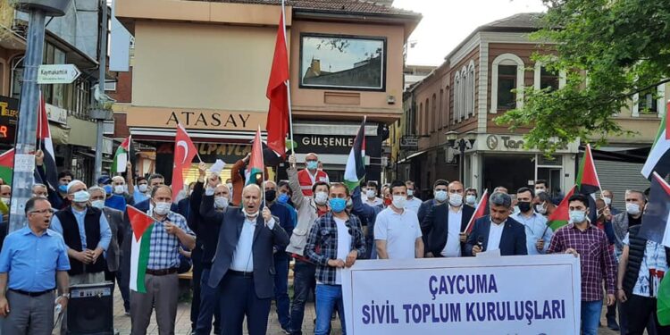 STK’LARDAN FİLİSTİN’E ORTAK DESTEK