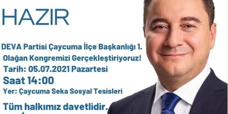 DEVA PARTİSİ’NDEN KONGREYE DAVET