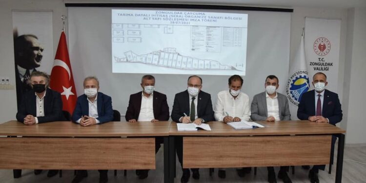 SERA OSB’NİN ALTYAPI HALE SÖZLEŞMESİ İMZALANDI…