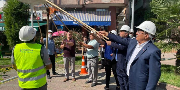 Perşembe Beldesi doğalgaza kavuştu